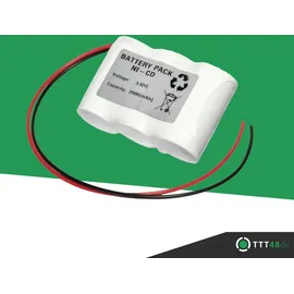 EMMERICH 36C2500R Notleuchten-Akku Kabel 3.6 V 2500 mAh