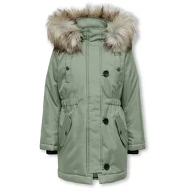 KIDS ONLY Kogiris Fur Parka OTW NOOS Grün 140