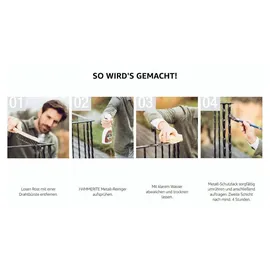 Hammerite Metall-Schutzlack 2,5 l hammerschlag dunkelgrün