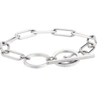 Liebeskind Berlin Armband Edelstahl silberfarben Größe 18