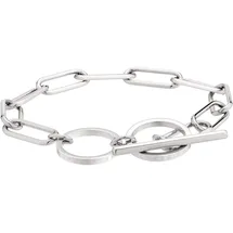 Liebeskind Berlin Armband Edelstahl silberfarben Größe 18