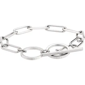 Liebeskind Berlin Armband Edelstahl silberfarben Größe 18