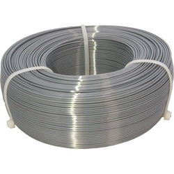 Purefil PLA Silk Filament (PLA, 1000 g, Grau), 3D Filament, Grau