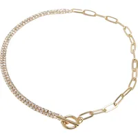 URBAN CLASSICS Venus Various Flashy Chain Necklace Gold