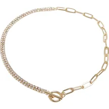URBAN CLASSICS Venus Various Flashy Chain Necklace Gold