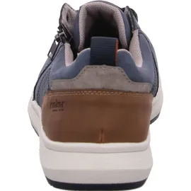 Rieker Herren Halbschuhe Blau 45