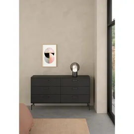 INOSIGN Dana 138 x 76,76 x 39,8 cm Schwarz