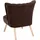 Max Winzer Sessel Alessandro - braun