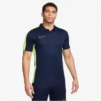 Nike Herren M NK DF ACD23 Polo SS Shirt, Obsidian/Volt/White, L