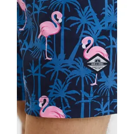 JACK & JONES Badeshorts JPSTMAUI VIBES NOVELTY AOP Blau S