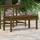 vidaXL Gartenbank 109 x 44 x 45 cm Honigbraun