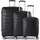 Benzi 5493 Koffer-Set 3-tlg. schwarz