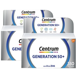 Centrum® Generation 50+, 2 x 180 St. mit Vitamin D und Vitamin C