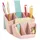 CEP Schreibtisch-Organizer Mineral rosa Polystyrol 6 Fächer 14,3 x 15,8 x 9,3 cm