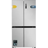 Cecotec Bolero CoolMarket 4D 490 Multi Door (490 l, 1830 mm hoch, Edelstahl)