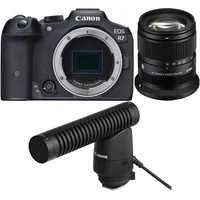 Canon EOS R7 + RF 50 mm F1,8 STM + Objektivadapter EF-EOS R
