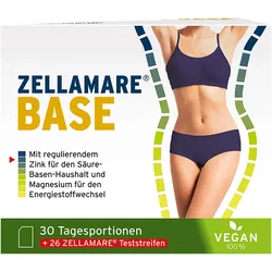 Zellamare Base und Teststreifen