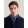 Seidensticker Strickjacke "Schwarze Rose", Herren, Gr. M, blau (dunkelblau), 100% Baumwolle, unifarben, regular fit, Strickjacken Strickjacke, 1/1 Kragen Uni