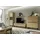 Home Affaire Wohnwand HOME AFFAIRE "Torge, Anbauwand, Schrankwand, Mediawand, Wohnzimmer-Set", beige (eiche artisan dekor, eiche artisan dekor, applikationen schwarz), B:361cm, Kastenmöbel-Sets, Wohnwand
