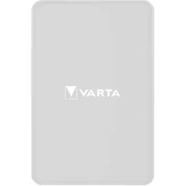 Varta Powerbank 10000 mAh Mag Pro, magnetisch, kabellos, Farbe Weiß