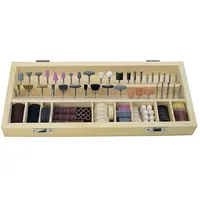 Brüder Mannesmann Werkzeuge Mannesmann M92568 Zubehörset für Multifunktionswerkzeug, 200-tlg.