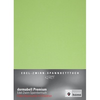dormabell Premium Jersey-Spannbetttuch apfel - 120x200 bis 130x220 cm (bis 24 cm Matratzenhöhe)