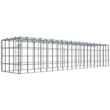 Gabiona C-Ring-Gabione-Anbaukorb Typ 3 20 x 100 x 20 cm