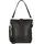 Plevier Bow Schultertasche Leder 30 cm Laptopfach schwarz