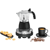 Rommelsbacher RK 505/K Geschenk Set Kochplatte mit Bialetti Elektrischer