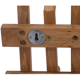 MCA Furniture Garderobenleiste HWC-P57 Eiche