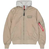 Alpha Industries MA-1 TT Jacke - Vintage sand), - XL