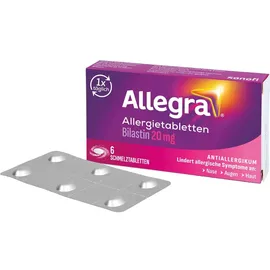 A. Nattermann & Cie. GmbH Allegra Allergietabletten 20 mg Schmelztabletten 6 St.