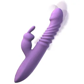 Fantasy For Her “her thrusting silicone rabbit”, mit Heizfunktion, lila