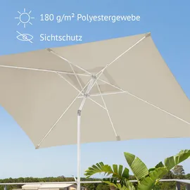 Svita Sonnenschirm 300 x 200 cm Beige