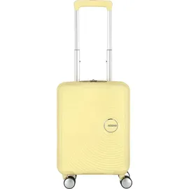 American Tourister Soundbox Mini 4-Rollen Kindertrolley 47 cm / 22 l pastel yellow