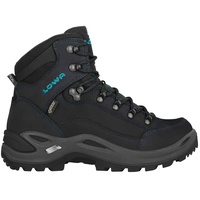 Lowa Renegade GTX Mid Damen asphalt/türkis 39,5