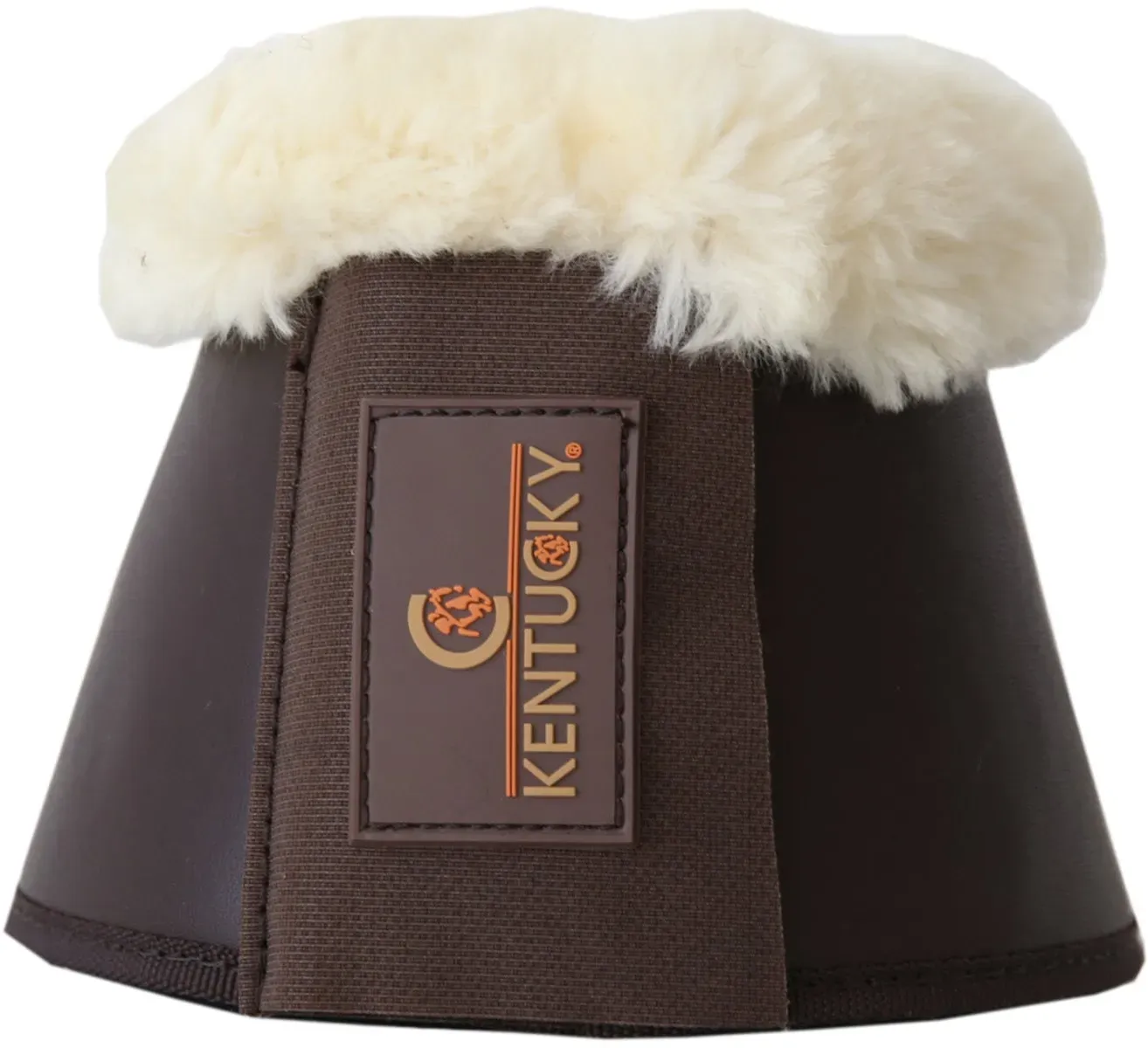 Kentucky Horsewear Sprungglocken Lammfell Leder