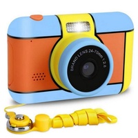 Gontence Spielzeug-Kamera Digitalkamera für Kinder,16 MP 1080p HD Digital Camcorder Kinderkamera, (Kameragurte werden in zufälligen Farben geliefert) blau