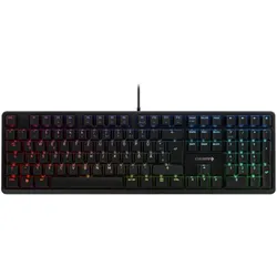 CHERRY G80-3000N RGB Tastatur MX Silent RED, schwarz