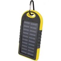 Setty Solar Travel Battery (5000 mAh), Powerbank, Gelb