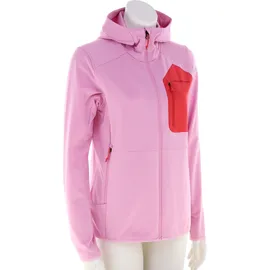 Peak Performance Utility Light Zip Hood Damen Sweater-Pink-Rosa-M