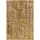 KADIMA DESIGN Teppich TIBER-Rom, abstrakt, Senfgelb, 160 x 230 cm