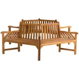 TPFGarden Baumbank 250 x 93 x 250 cm Braun