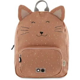 Trixie Rucksack - Rucksack für Kind - für Jungen und Mädchen - Kleiner Turnbeutel, dunkelrosa, 31 x 23 x 10 cm, Mrs Cat