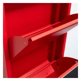 VCM Pisa 10 Klappen 0 x 0 x 0 cm rot / rot