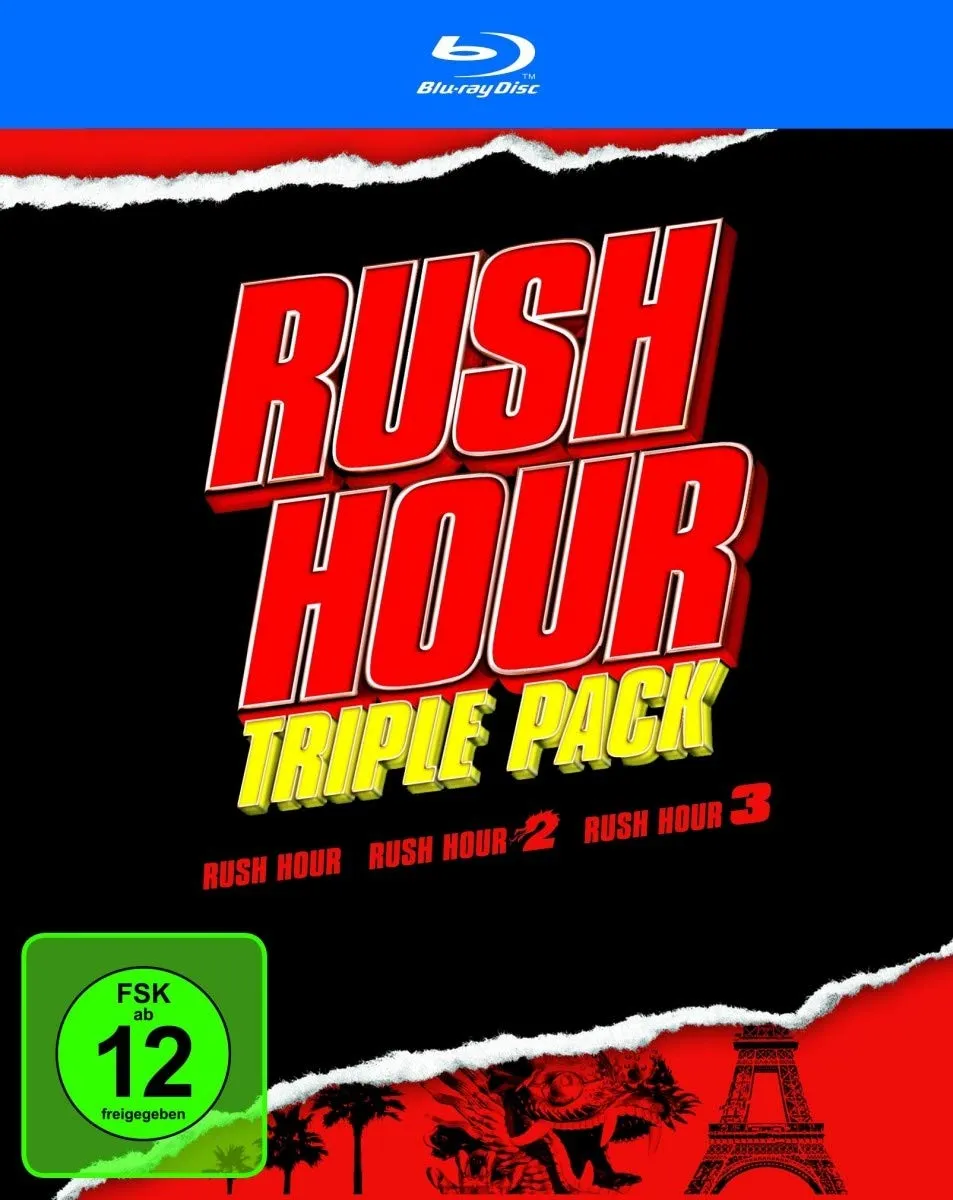 Preisvergleich Produktbild Rush Hour - Trilogy [Blu-ray] (Neu differenzbesteuert)