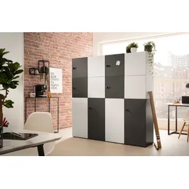 Schildmeyer Locked Spind Schrank 159256 80x40x180 anthrazit