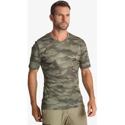 Jagd-T-Shirt 100 atmungsaktiv camouflage grün 4XL