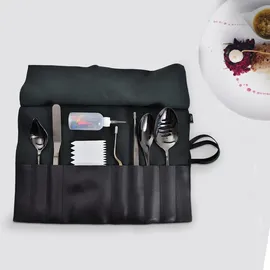 MikaMax Chef Plating Tool Set Kochbesteck, Schwarz