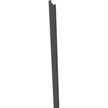 GROJA Alu-Stecksystem Pfostenabdeckleiste 190 cm Anthrazitgrau